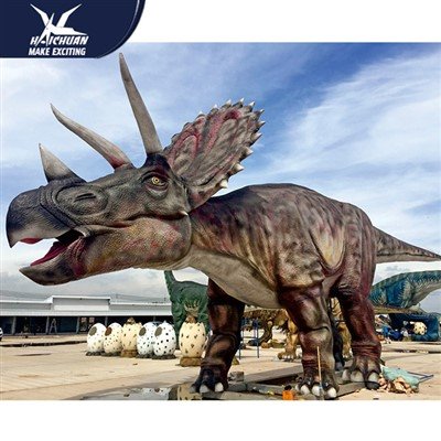 Animatronischer Triceratops